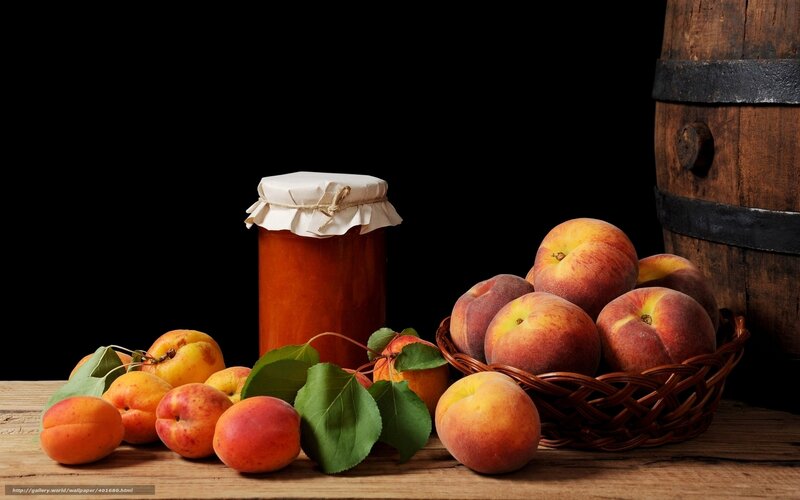 Peaches and Apricots — Brown