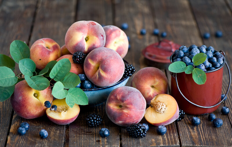 Peaches and Berries