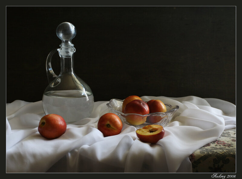 Peaches and Decanter