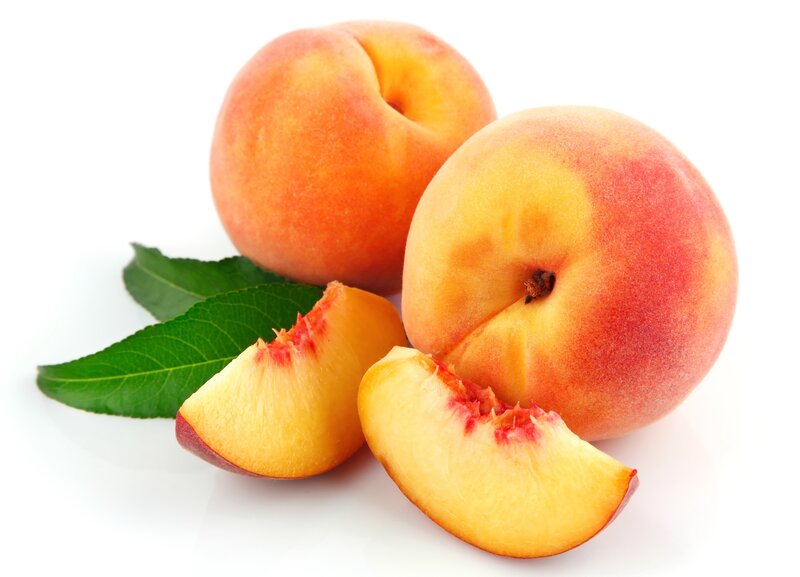 Peaches and Leaves