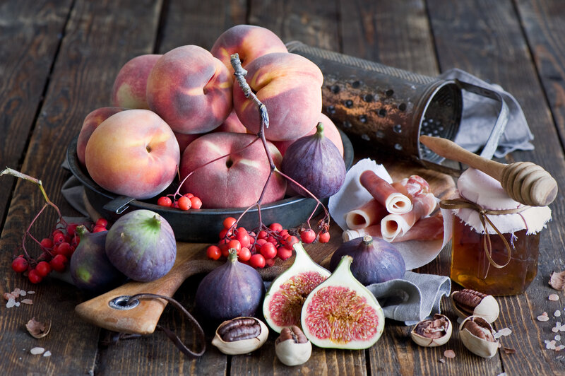 Peaches Figs and Honey