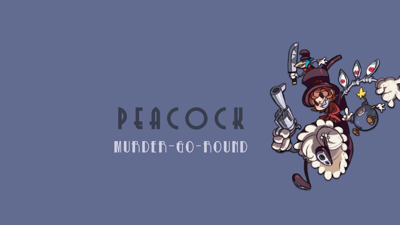 Peacock Character with Weapons