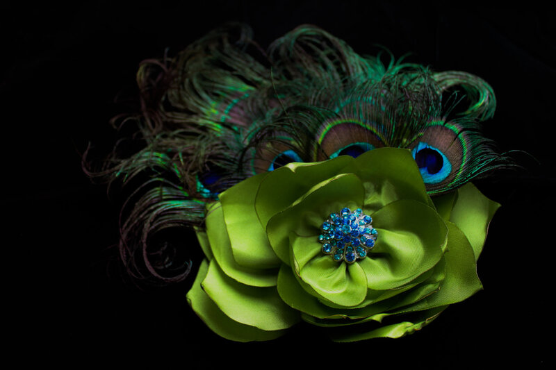 Peacock Feather Flower