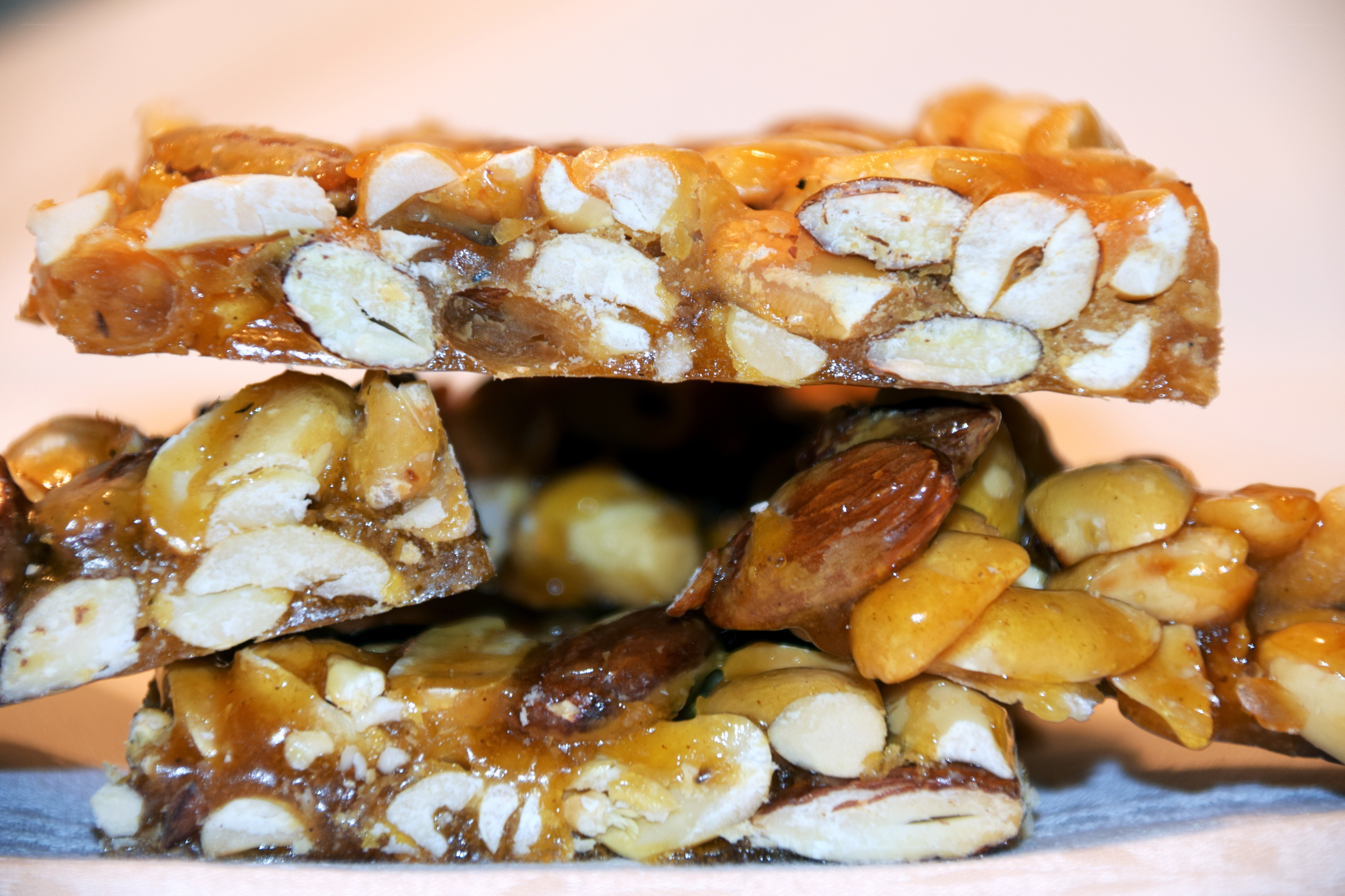 peanut and almond brittle