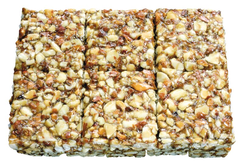 peanut brittle bars