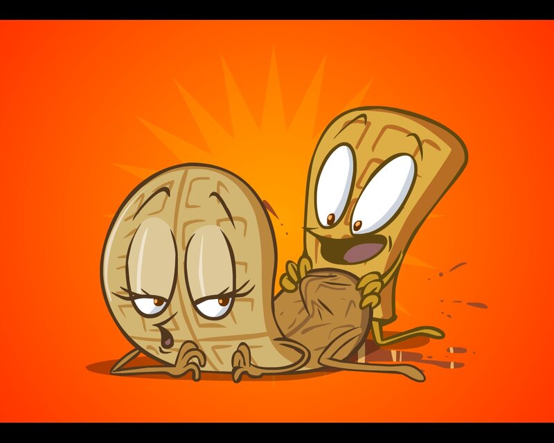 Peanut characters in conflict