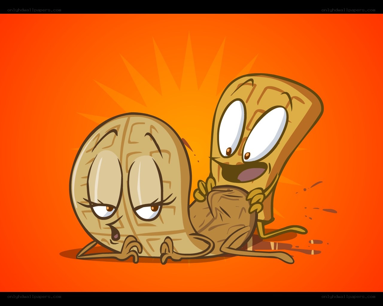 Peanut characters in conflict