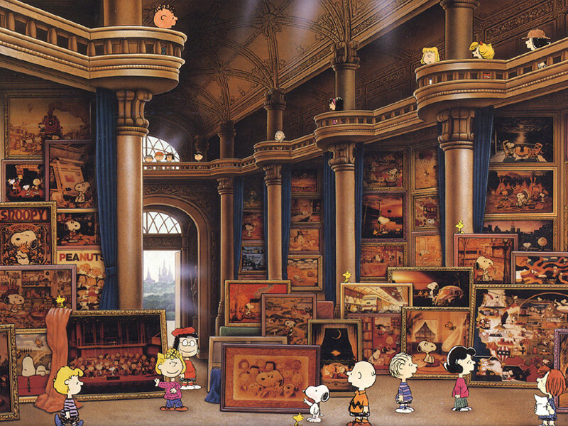 Peanuts Characters in Gallery