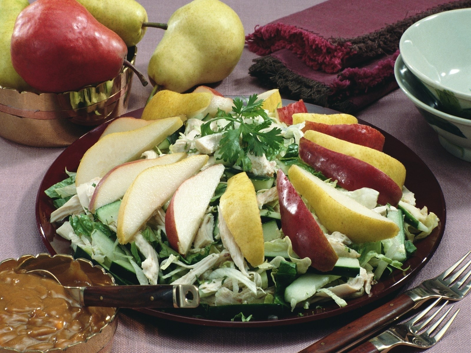 Pear and Chicken Salad