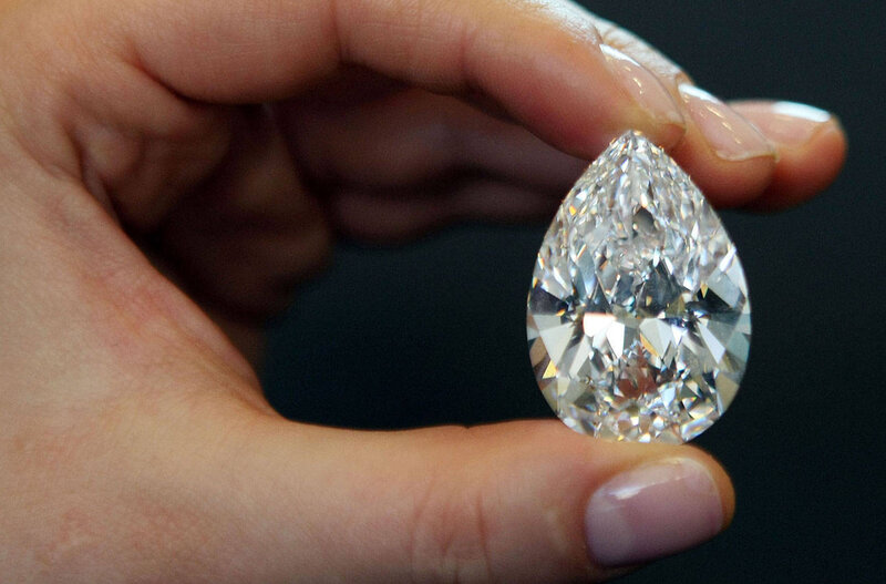 Pear-shaped Diamond