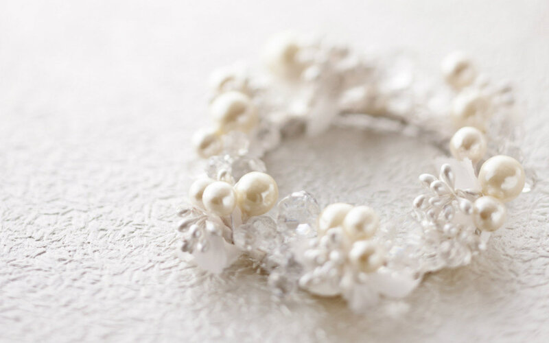 Pearl and Crystal Bracelet