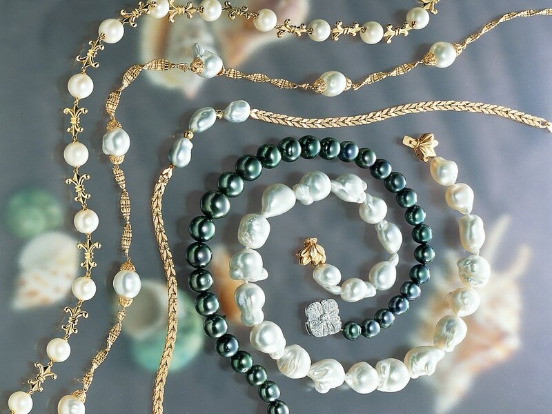 Pearl and Gemstone Necklaces