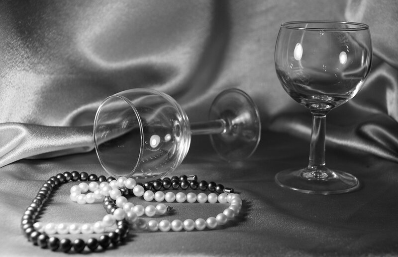 Pearl Necklaces and Wine Glasses