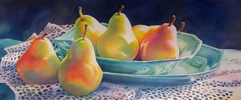Pears in a Bowl