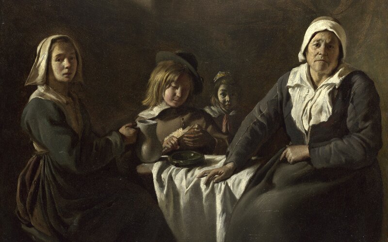 Peasant Family at Table