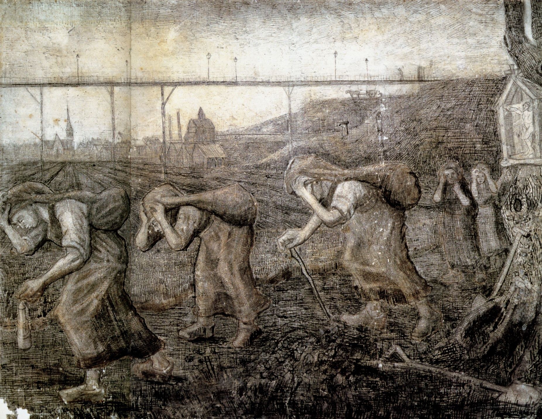Peasants in a Field