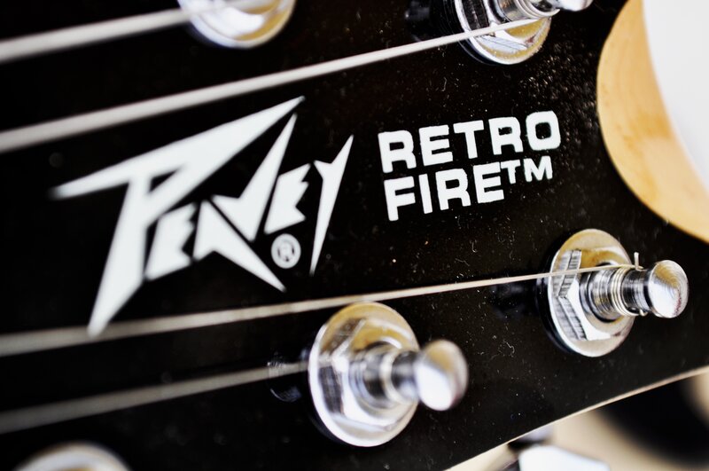 Peavey Retro Fire guitar headstock
