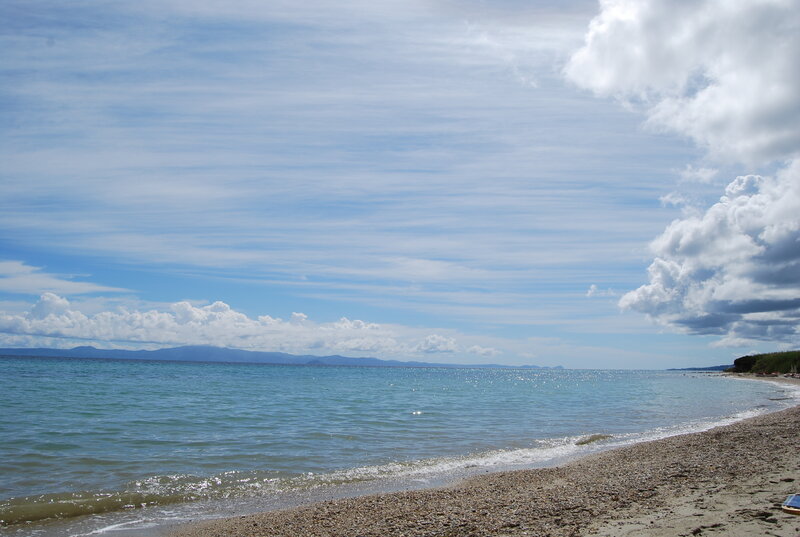 Pebble Beach with Ocean