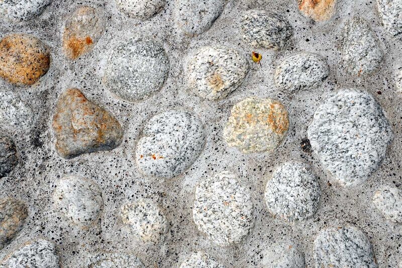 pebble stone pavement texture