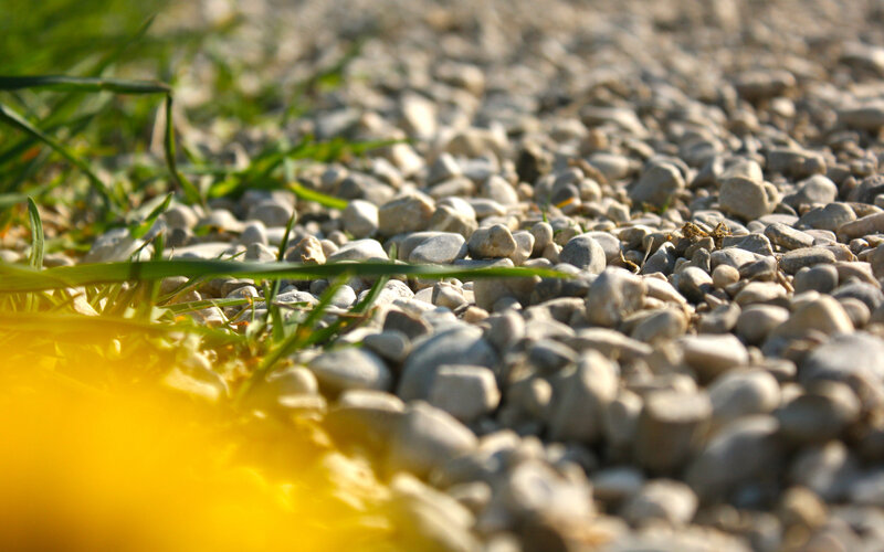 Pebbles and Grass