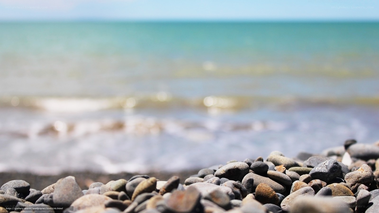 pebbles on a beach