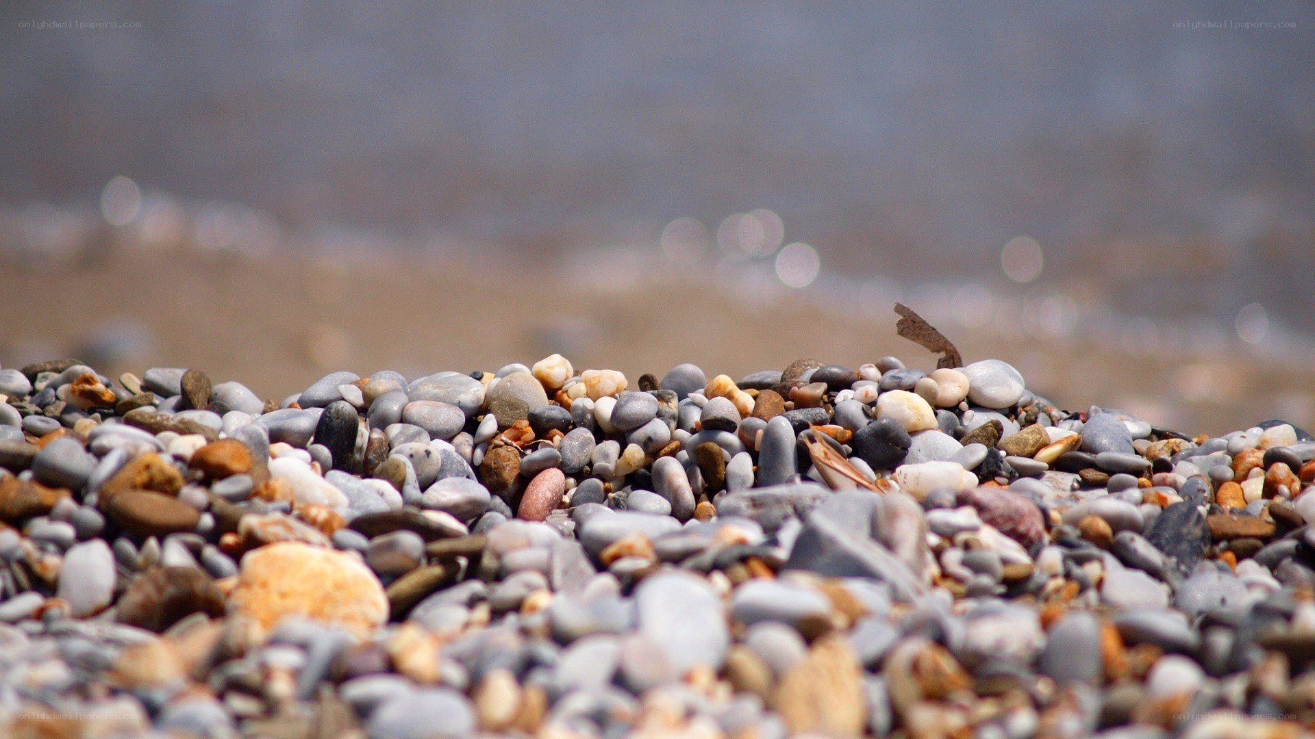 pebbles on a beach