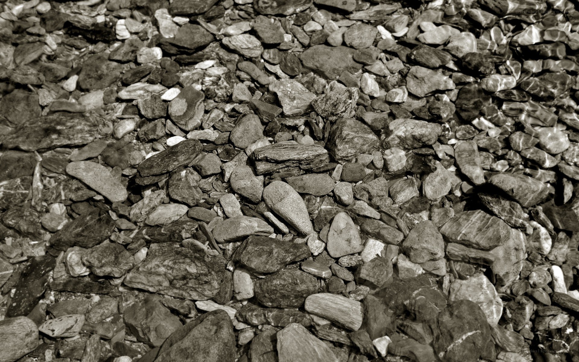 pebbles on a beach