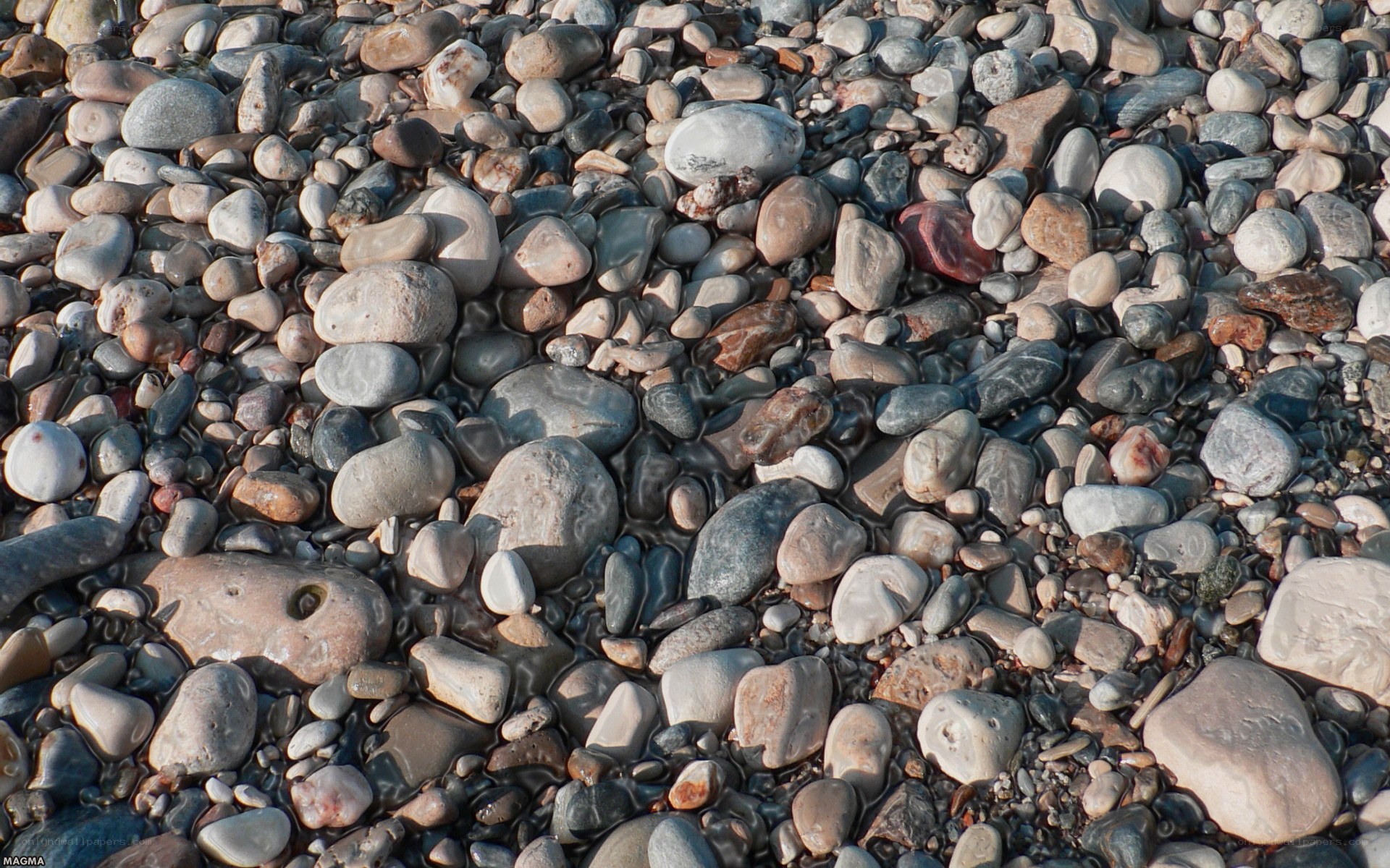 pebbles on a beach
