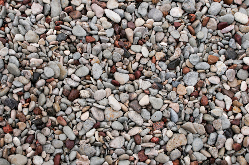 Pebbles on a Beach — Gray, Neutral