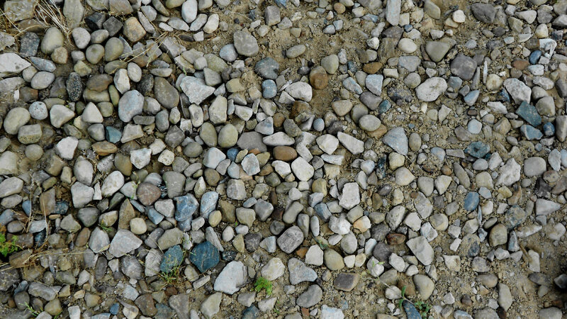 Pebbles on Dirt Ground