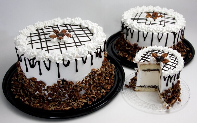 Pecan Pie Ice Cream Cakes