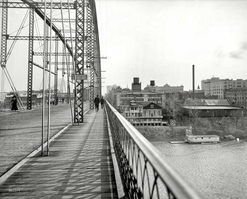 Pedestrian Bridge View