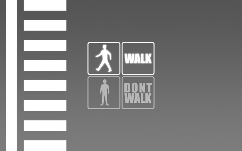 pedestrian crossing signals