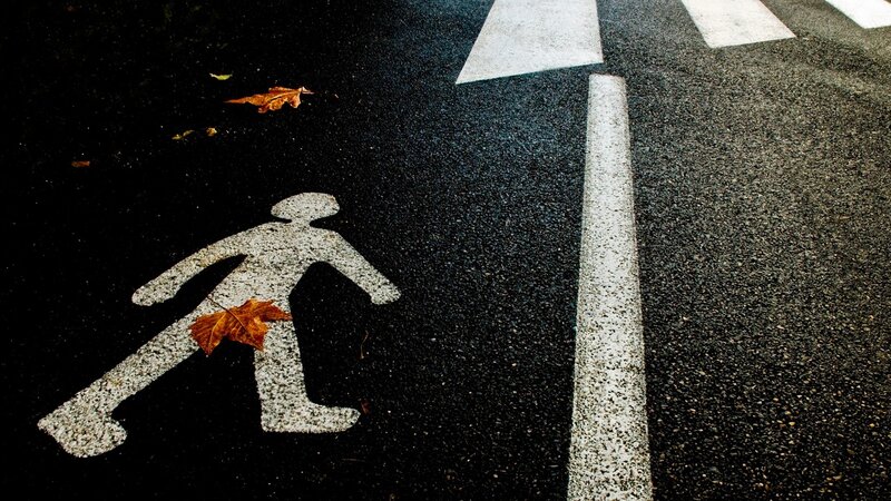 Pedestrian Crossing Symbol