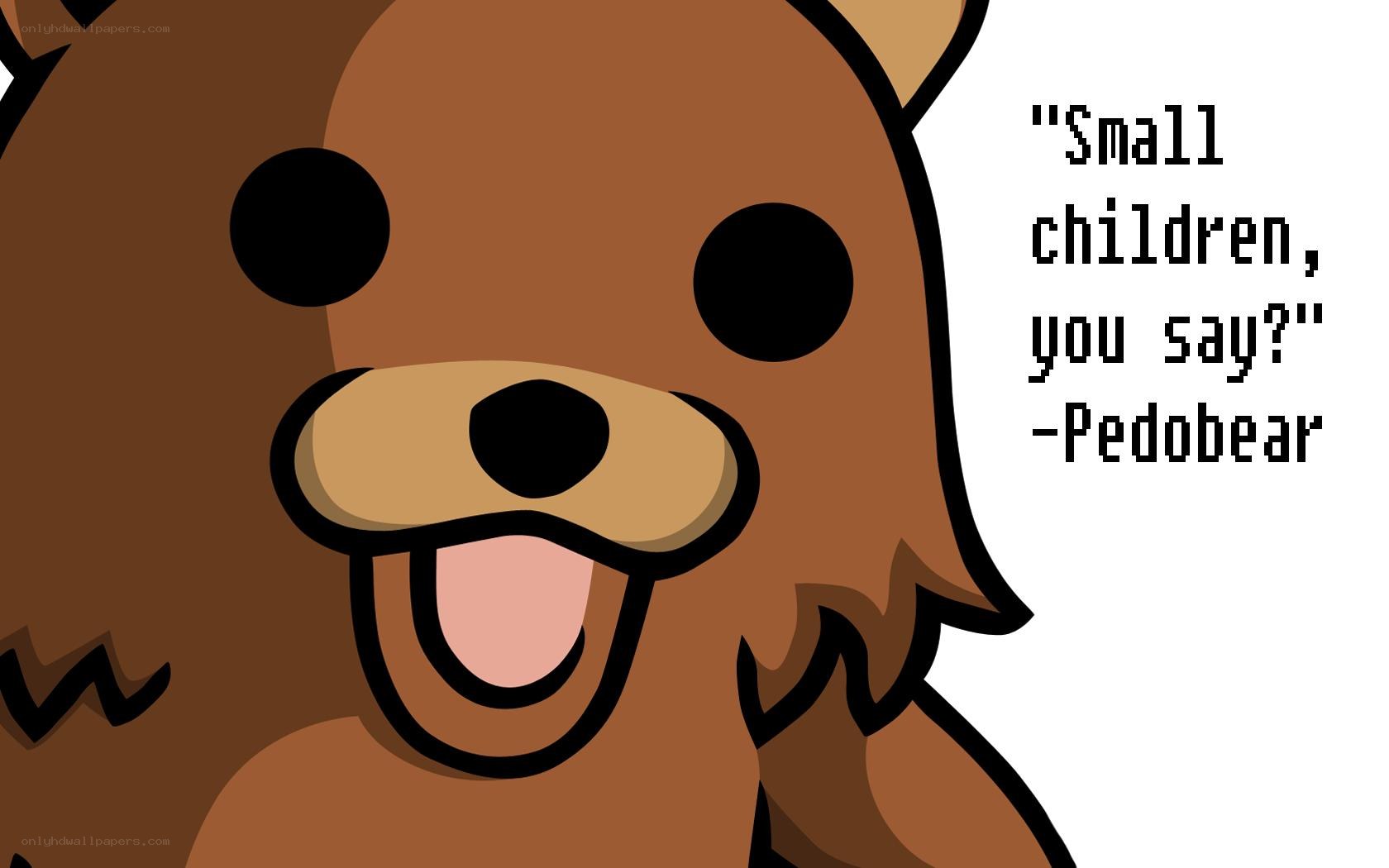 Pedobear cartoon character