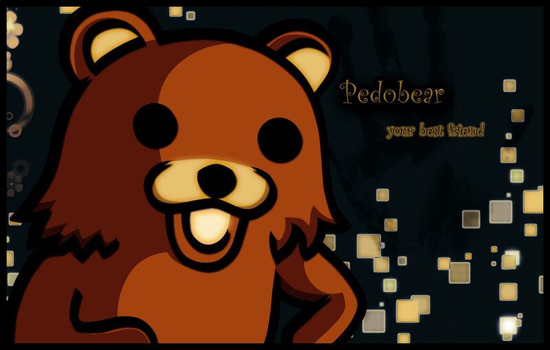 Pedobear cartoon character