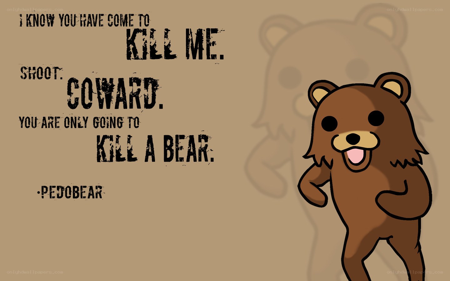 Pedobear quote image