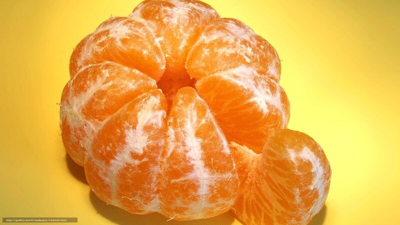 Peeled Tangerine — Yellow