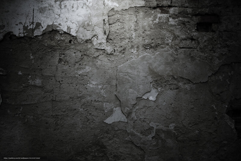 Peeling Concrete Wall