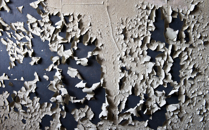 Peeling Paint on Surface