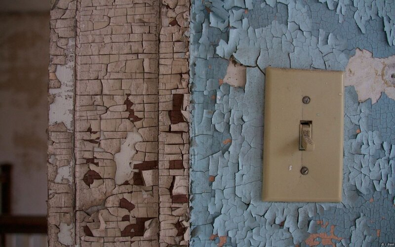 Peeling Paint on Wall
