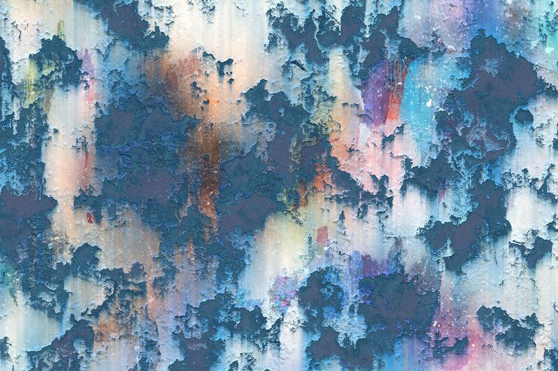 Peeling Paint Texture — Blue