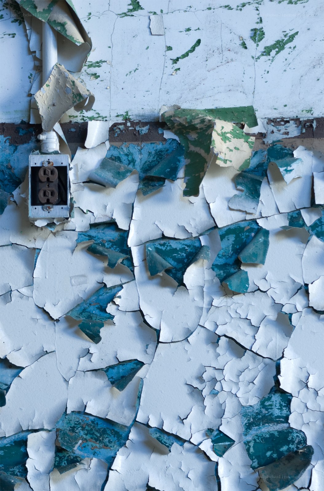 peeling paint wall texture