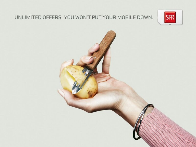 peeling potato ad