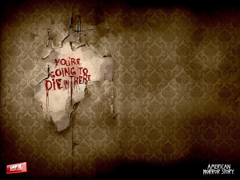 Peeling Wallpaper with Text