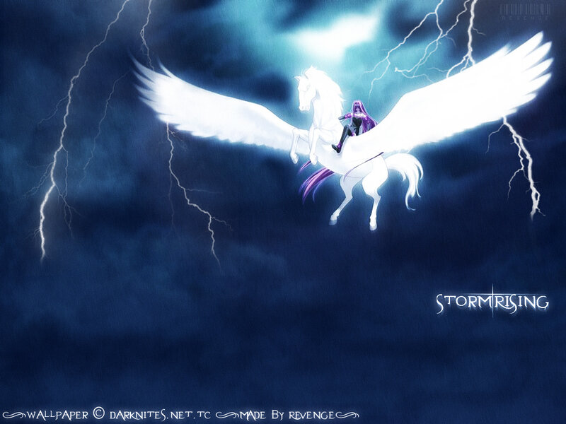 Pegasus in a storm