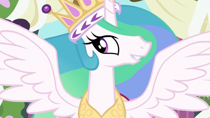 Pegasus Pony with Crown