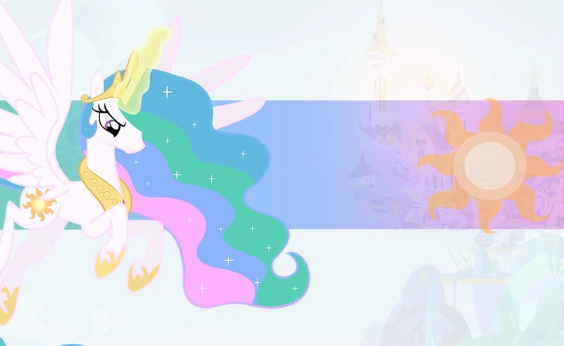 Pegasus Pony with Rainbow Mane — White
