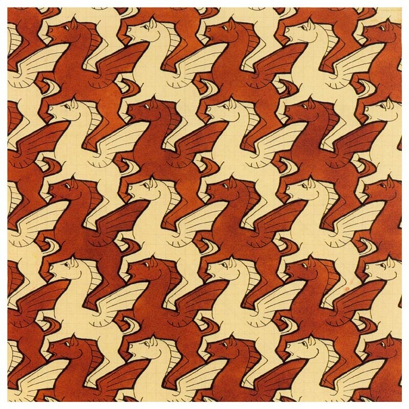 Pegasus tessellation pattern
