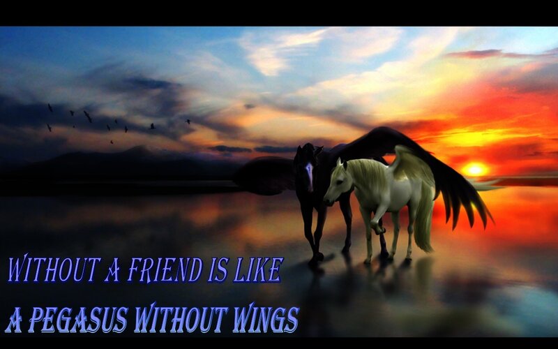 Pegasus without wings